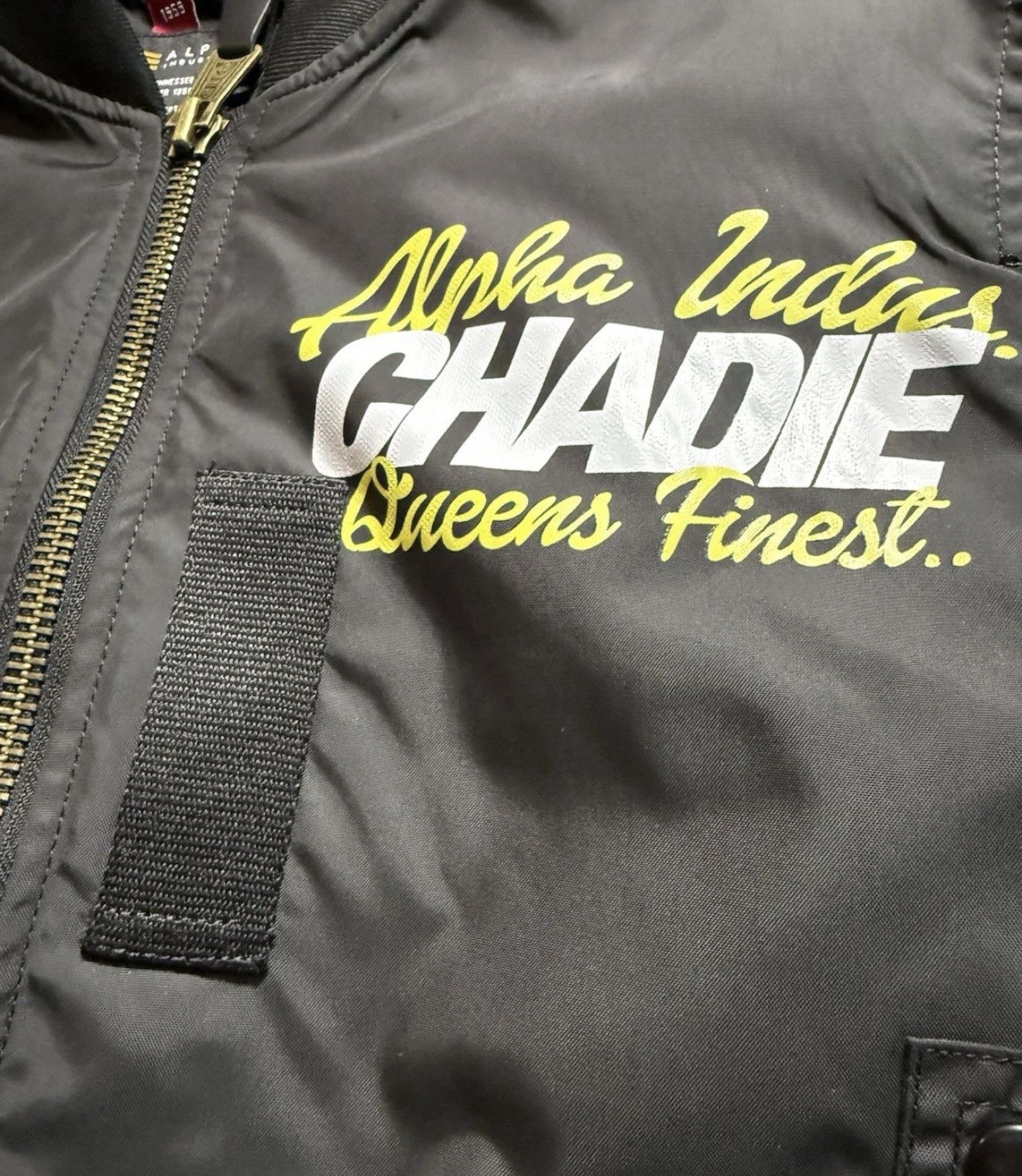 Alpha Industries Alpha Industries X Chadie Bomber No Guts No Glory L-2B Size US S / EU 44-46 / 1 - 4 Thumbnail