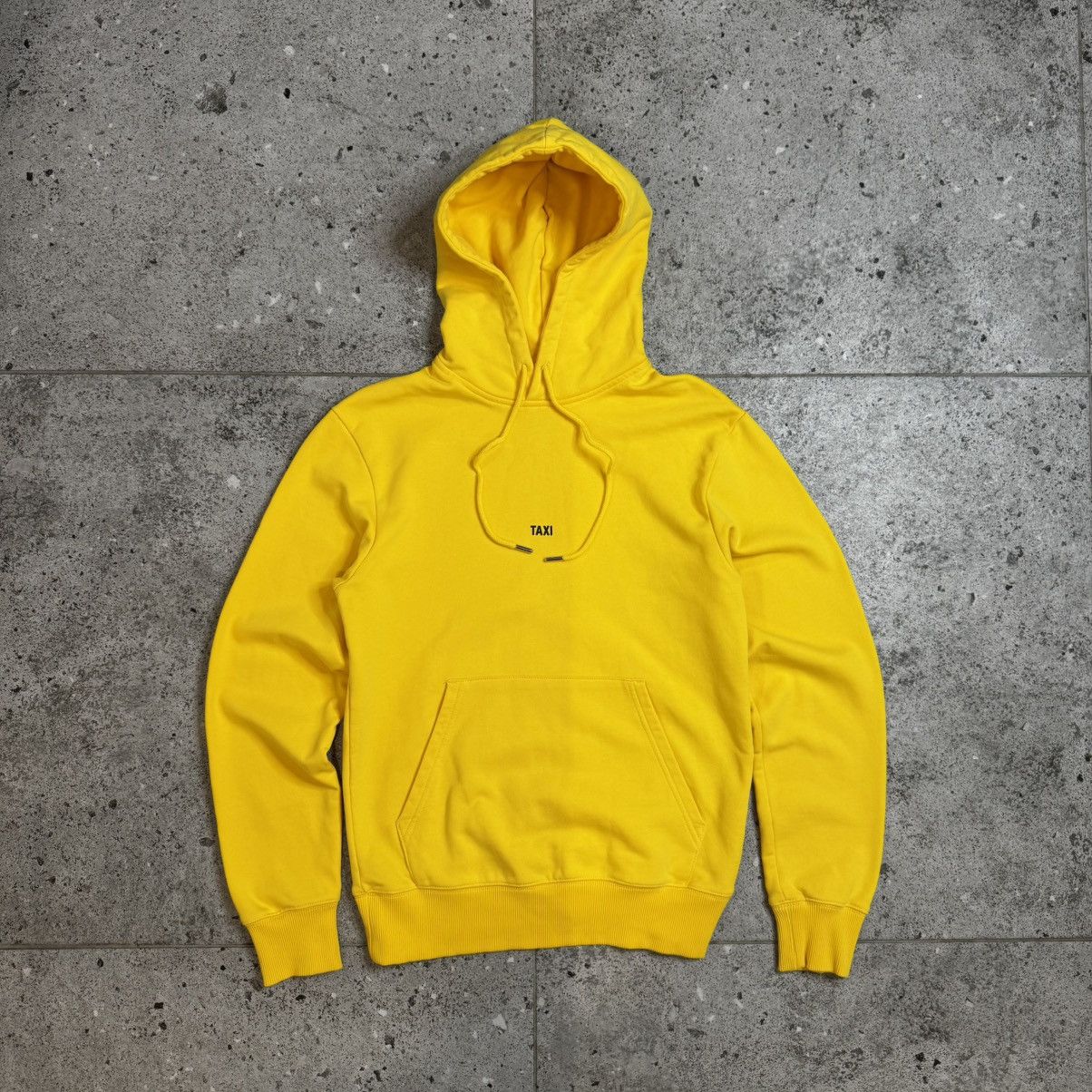 Helmut Lang Helmut Lang 18/19FW Taxi Yellow Hoodie Big Logo Size US XS / EU 42 / 0 - 2 Thumbnail