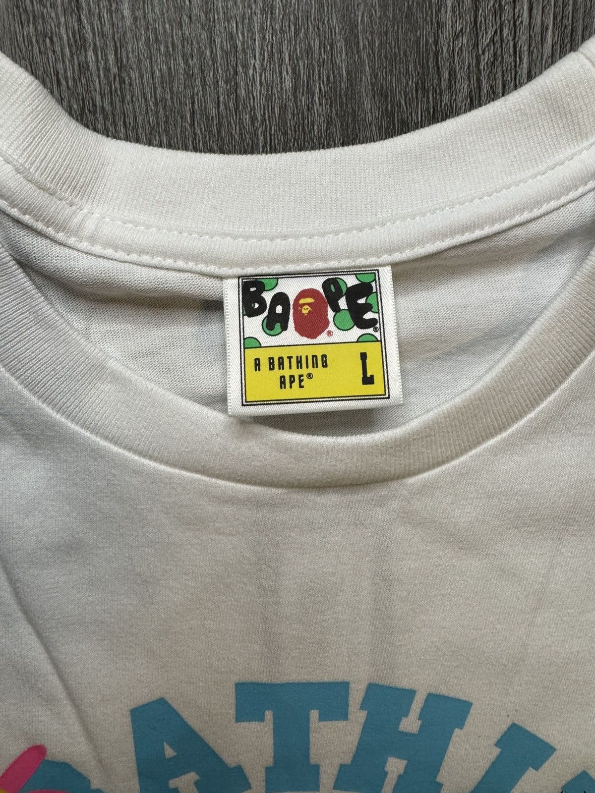 Bape Bape Blossom College Tee Size US L / EU 52-54 / 3 - 3 Thumbnail