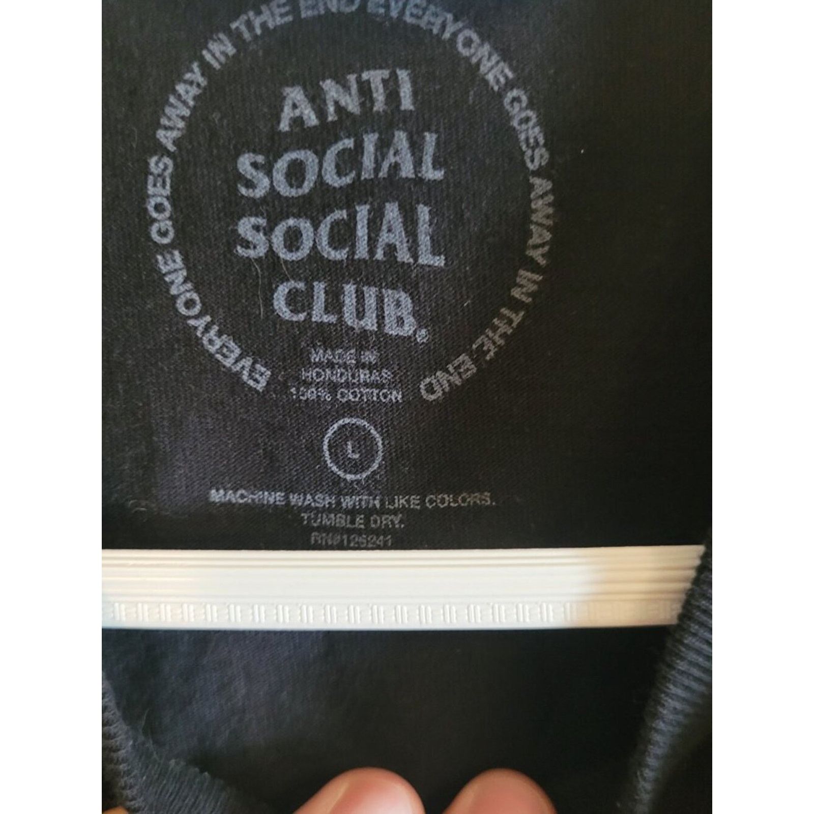 Anti Social Social Club Anti Social Social Club Tiger Blood Bloody Knife Tee L Size US L / EU 52-54 / 3 - 3 Thumbnail