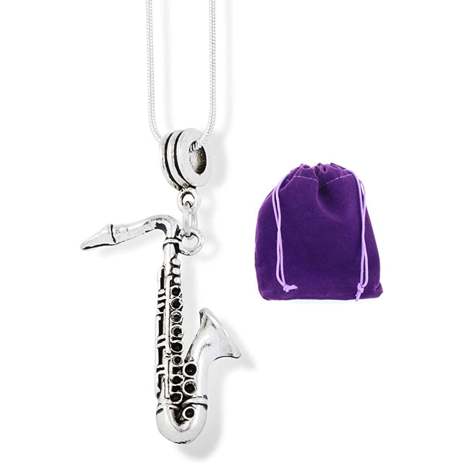 & Other Stories Saxophone Charm Sax Charm Necklace Size ONE SIZE - 1 Thumbnail