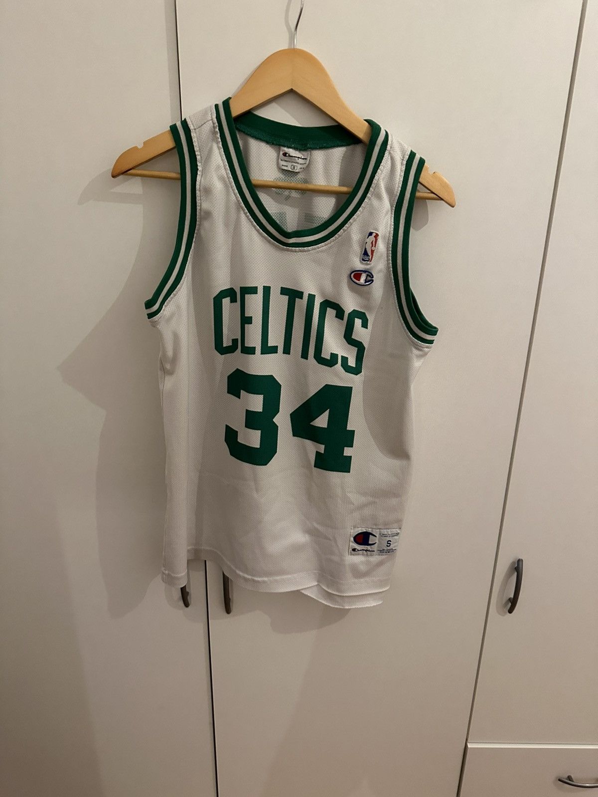 Champion Champion Jersey Boston Celtics Size S NBA Pierce 34 Vintage Size US S / EU 44-46 / 1 - 1 Thumbnail