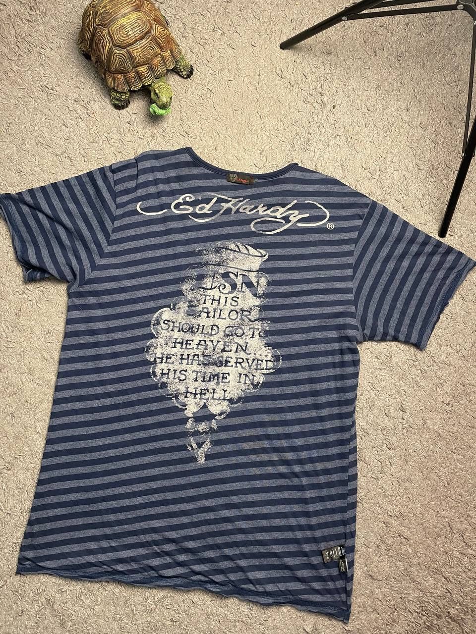 Ed Hardy × Vintage Vintage Double Sided T-Shirt Size US XXL / EU 58 / 5 - 4 Thumbnail