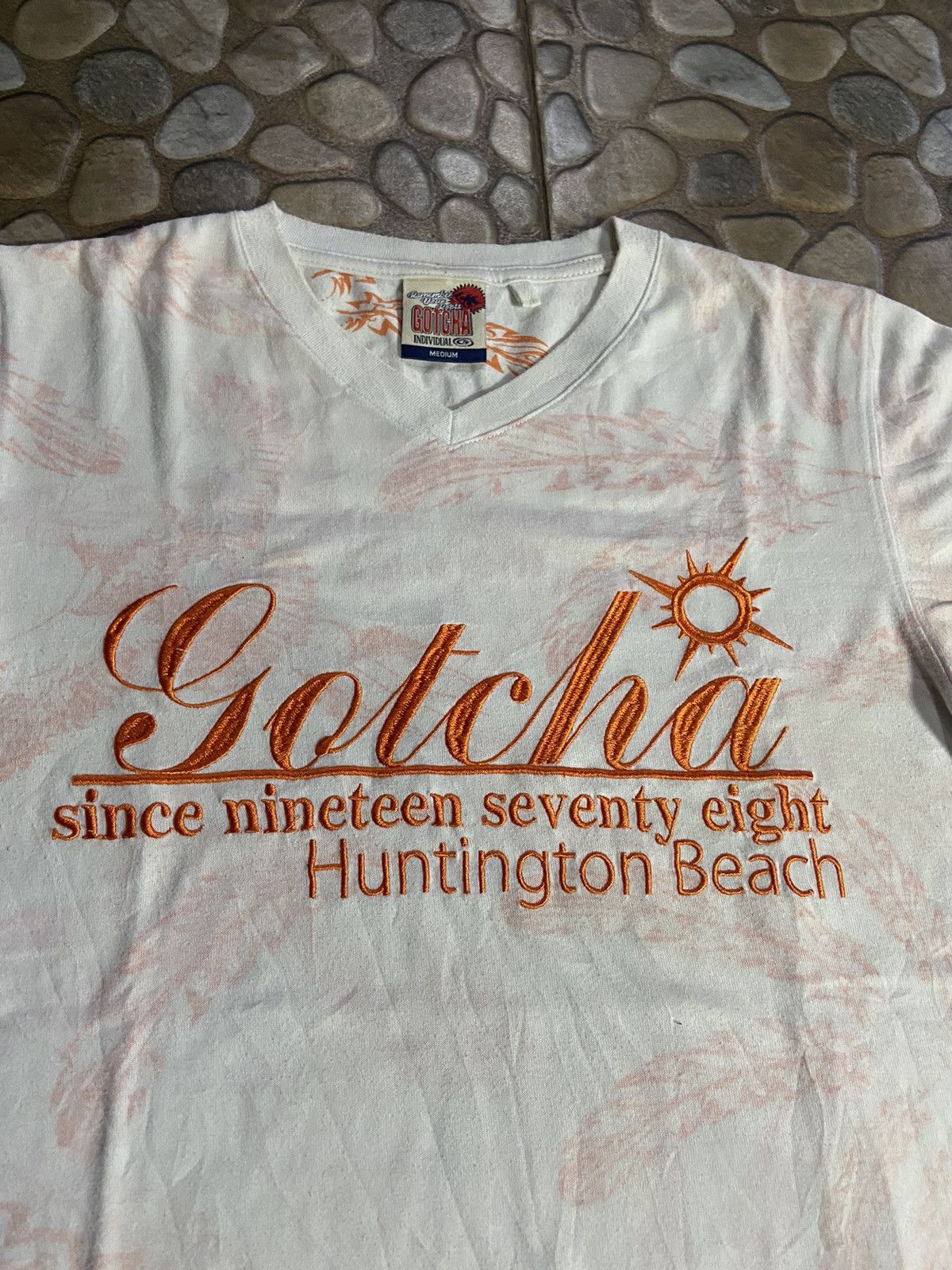 Gotcha × Japanese Brand vintage Y2K gotcha full print t-shirt back and forth Size M / US 6-8 / IT 42-44 - 5 Thumbnail