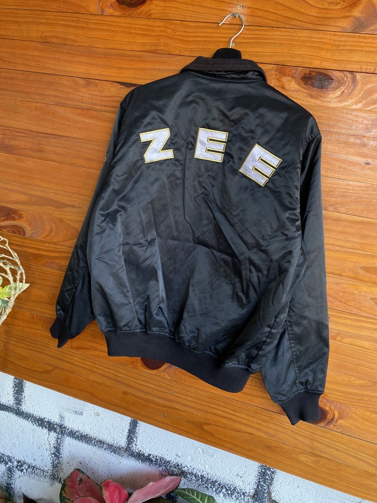 Japanese Brand Vintage ZETT ATOMS Baseball Club Satin Jacket – Japanese Size US M / EU 48-50 / 2 - 12 Thumbnail