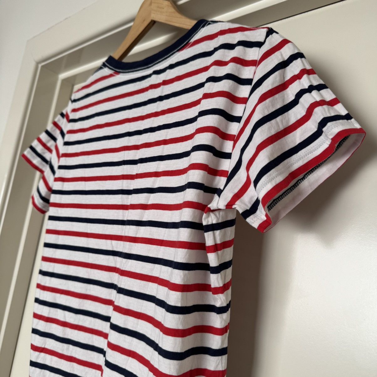 Kate Spade New logo White Red Striped T-Shirt ❣️ Size S / US 4 / IT 40 - 13 Thumbnail