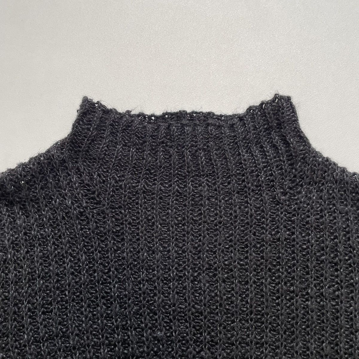 Dries Van Noten ‘Milla’ Black Cobweb Weave Sweater Size US M / EU 48-50 / 2 - 5 Thumbnail