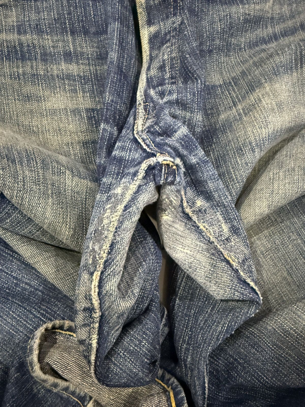 Sugar Cane vintage sugar cane distressed denim jeans Size US 32 / EU 48 - 8 Thumbnail