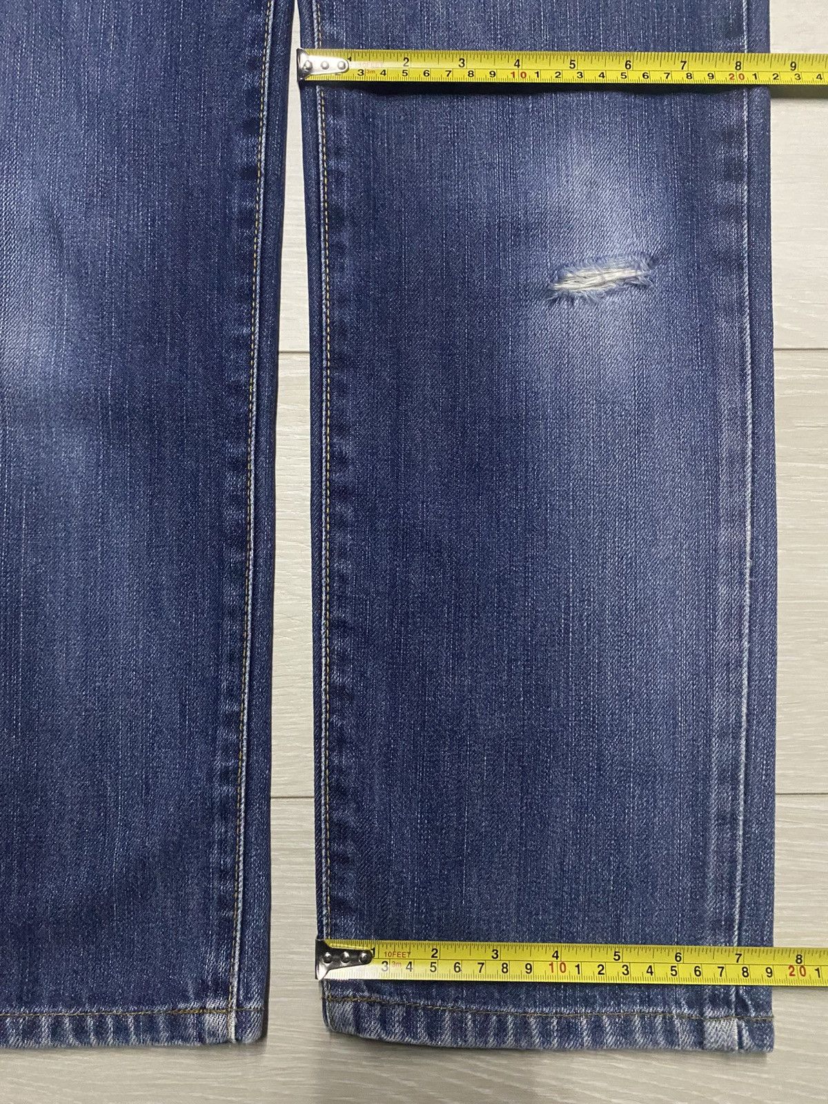 Edwin Vintage Edwin 403 Blue Wash straight Fit Jeans Size US 30 / EU 46 - 14 Thumbnail