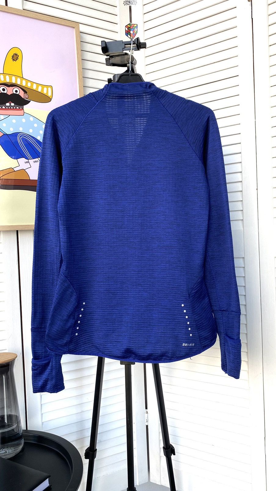 Nike Nike Element Sphere Running 1/4 Zip Fleece Sweater Size S / US 4 / IT 40 - 10 Thumbnail