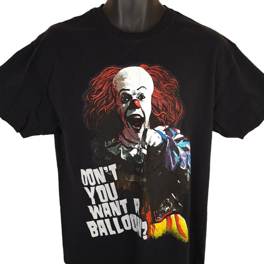 Other IT Movie T Shirt Mens Size Large Black Pennywise Balloon Size US L / EU 52-54 / 3 - 1 Thumbnail