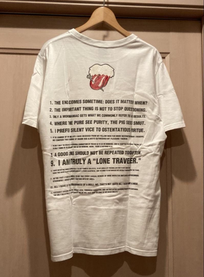 Number (N)ine SS03 Rolling Stones Cracked Print Tee Size US L / EU 52-54 / 3 - 2 Thumbnail