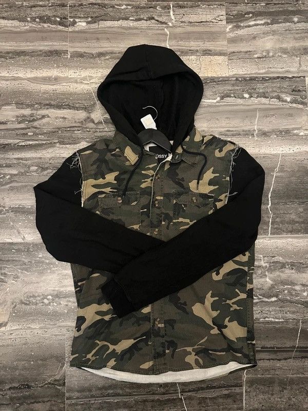 Stussy Rare Stüssy Camo Hooded Jacket Size US M / EU 48-50 / 2 - 2 Thumbnail