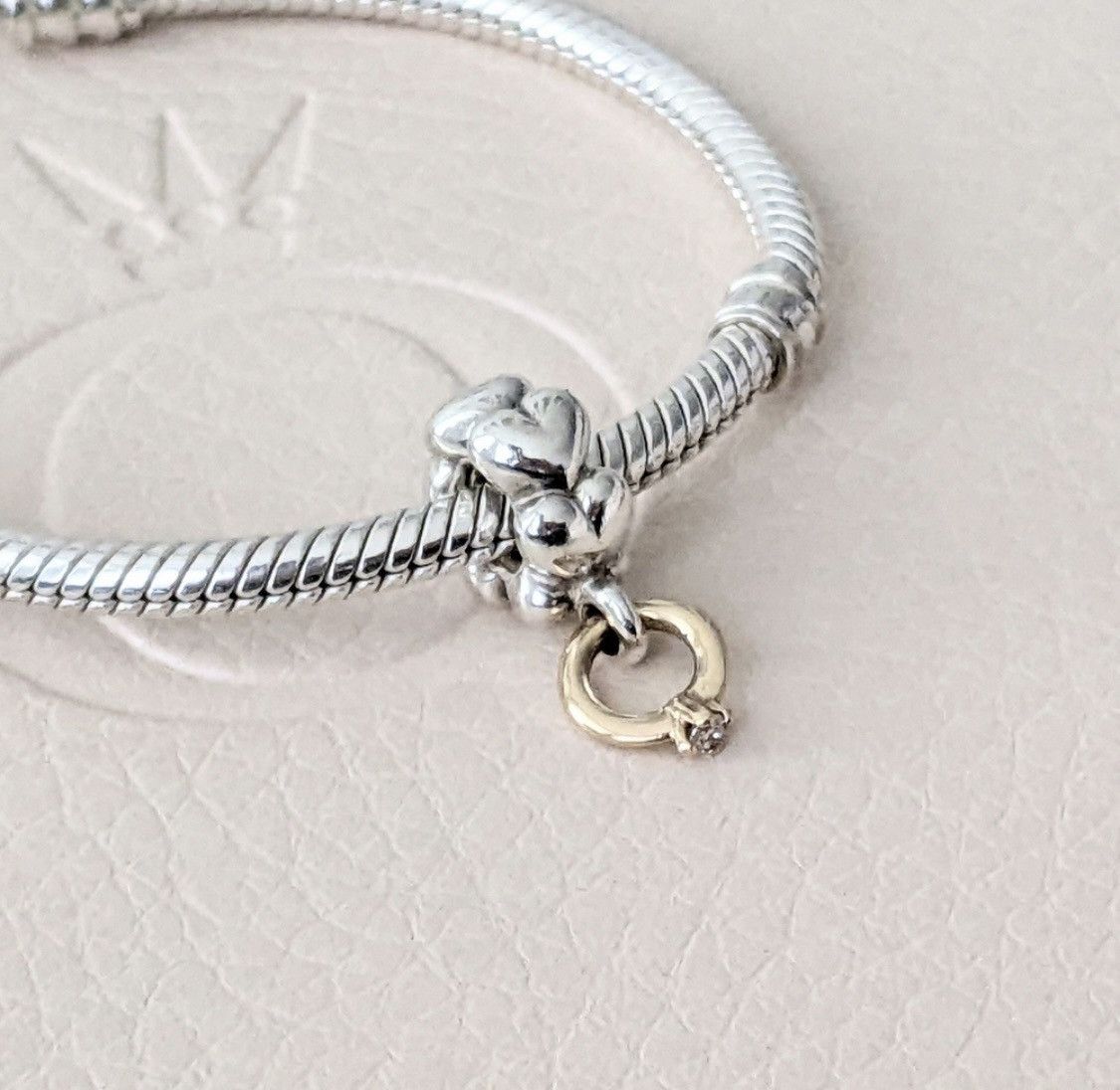 image of Pandora Charm in Silver, Women's