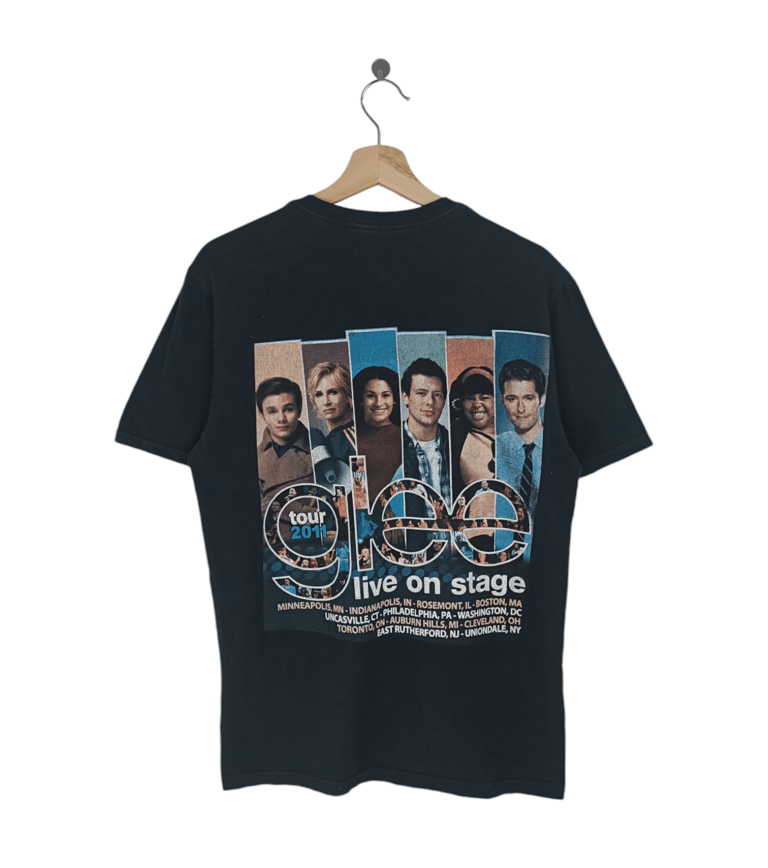 Vintage VINTAGE '11 GLEE ON TOUR LIVE TEE TV SERIES FRIENDS OFFICE Size US S / EU 44-46 / 1 - 2 Thumbnail