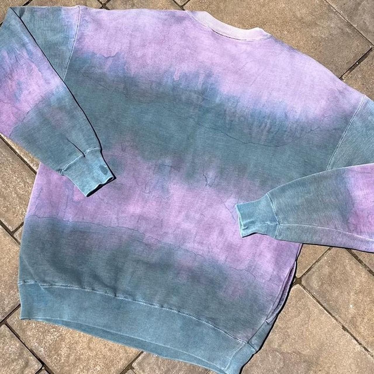 Vintage Vintage Todays News Tie Dye Essential Pullover Sweatshirt Size US L / EU 52-54 / 3 - 2 Thumbnail