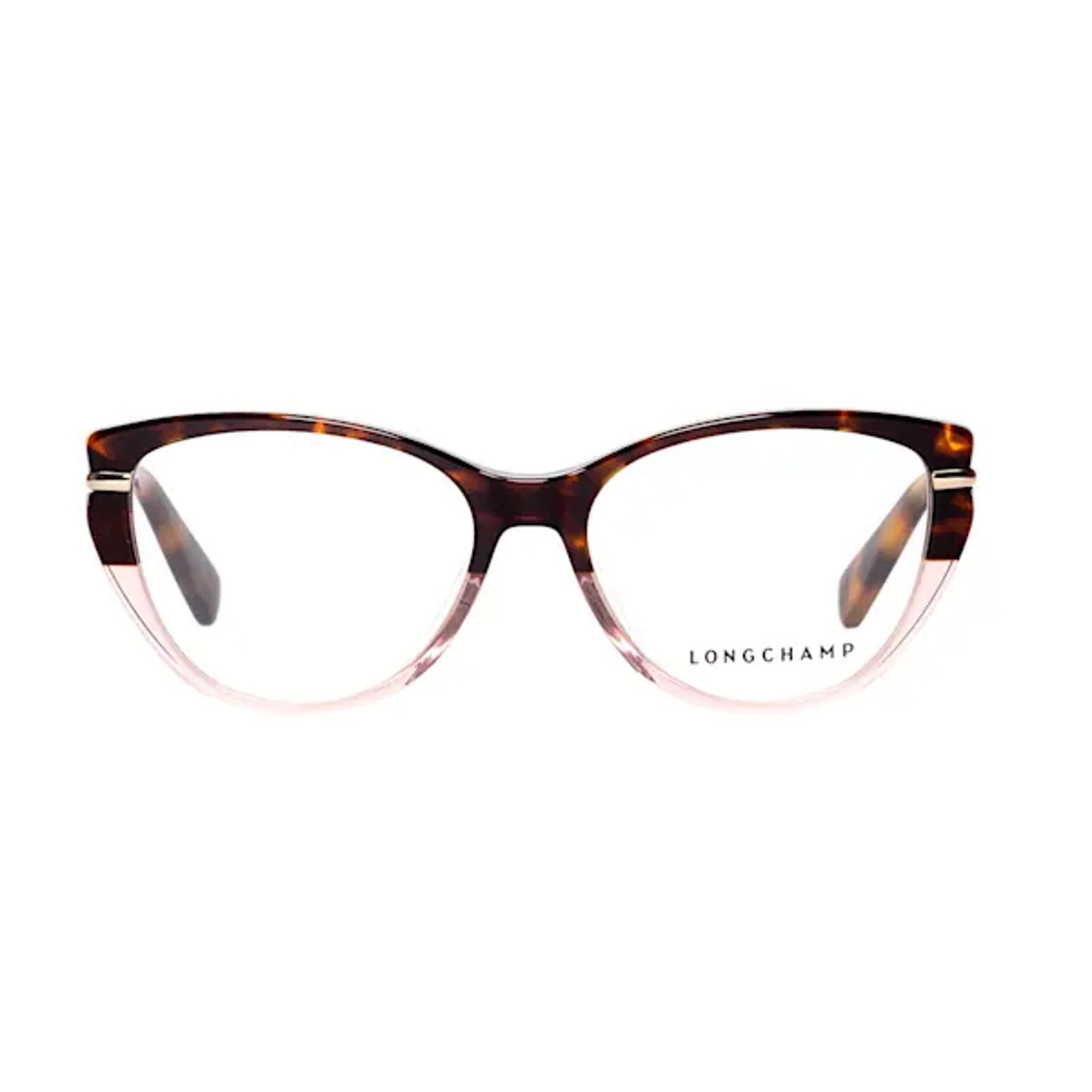 Longchamp LONGCHAMP LO2629 590 PINK TORTOISE EYEGLASSES 54-14-140 Size ONE SIZE - 1 Thumbnail