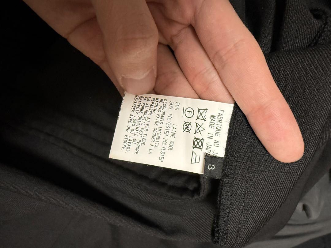 Yohji Yamamoto ground Y 23aw karasu crow pants GA-p20-100 Size US 37 - 4 Thumbnail