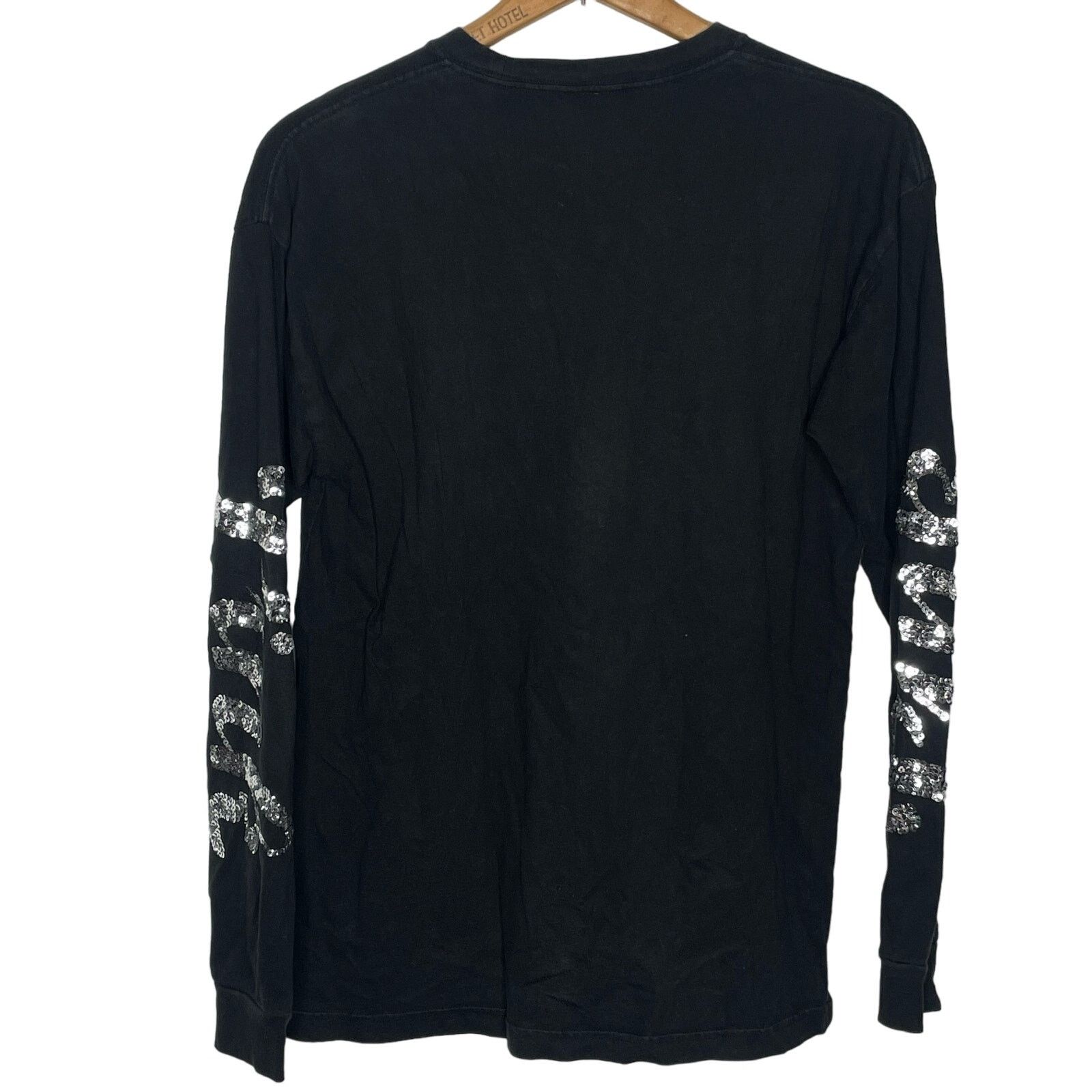 Victoria's Secret VS PINK Sequin Cotton Long Sleeve Size XS / US 0-2 / IT 36-38 - 4 Thumbnail