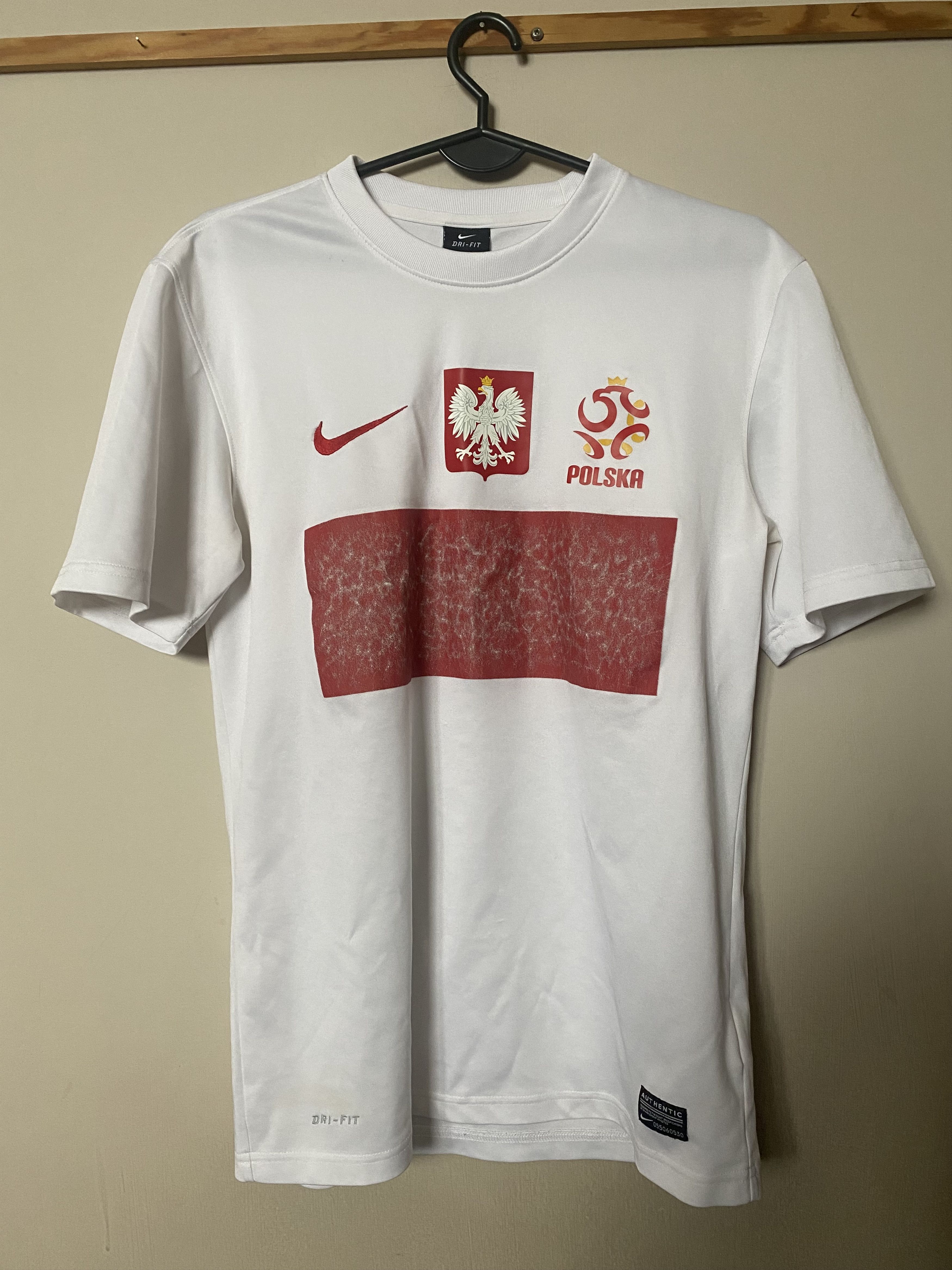 Nike POLAND euro 2012 - Nike 2012 - 2014 - M/L - UNIQUE Size US M / EU 48-50 / 2 - 1 Thumbnail