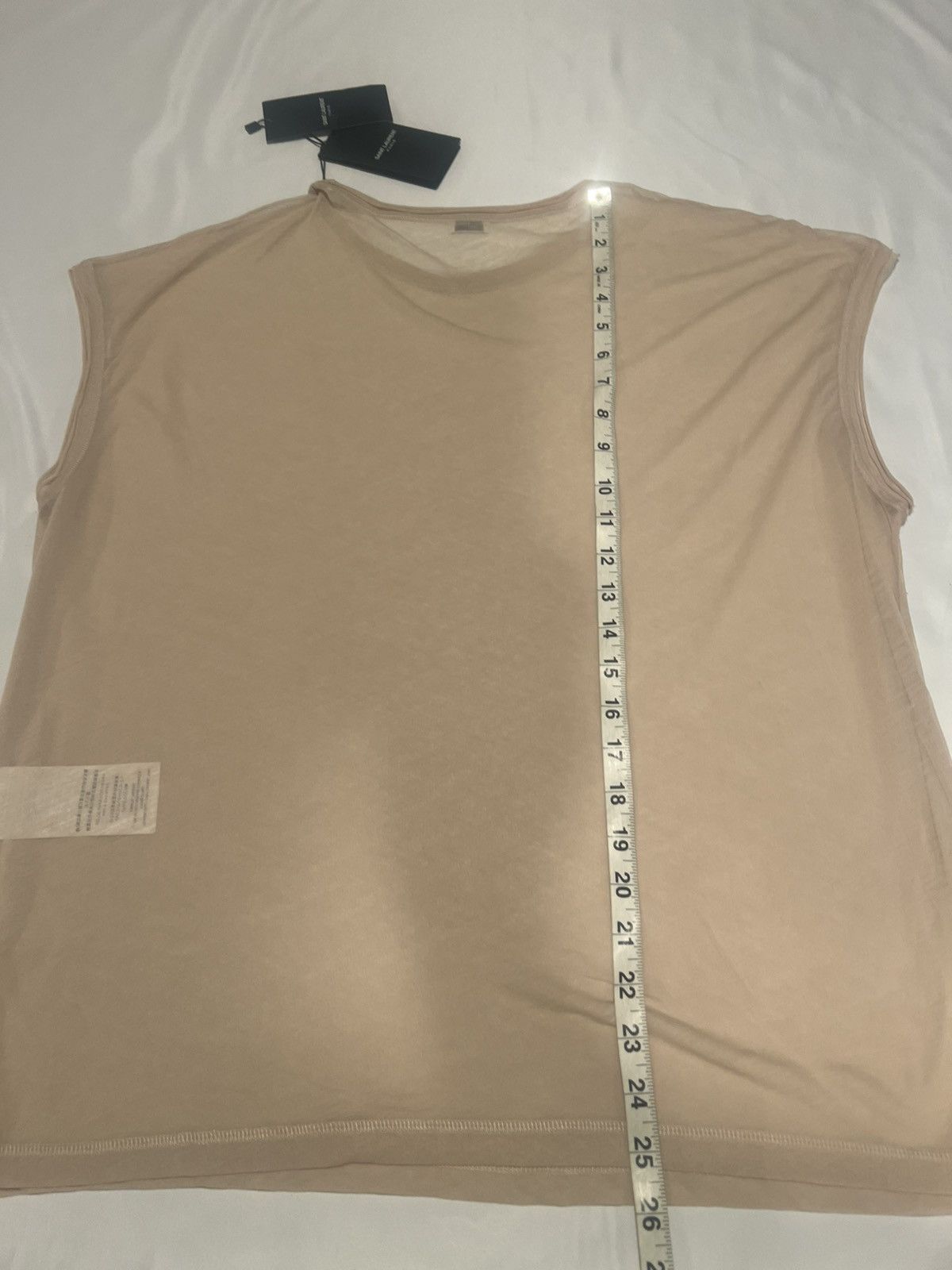 Saint Laurent Paris Saint Laurent men’s sleeve less t shirt. M. $950 Size US M / EU 48-50 / 2 - 6 Thumbnail