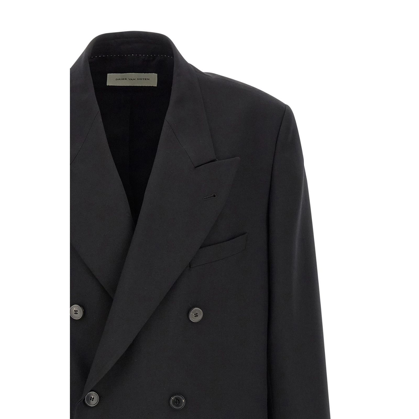 Dries Van Noten DRIES VAN NOTEN Boiser Black Wool Blazer New & Authentic (Me Size US M / EU 48-50 / 2 - 3 Thumbnail