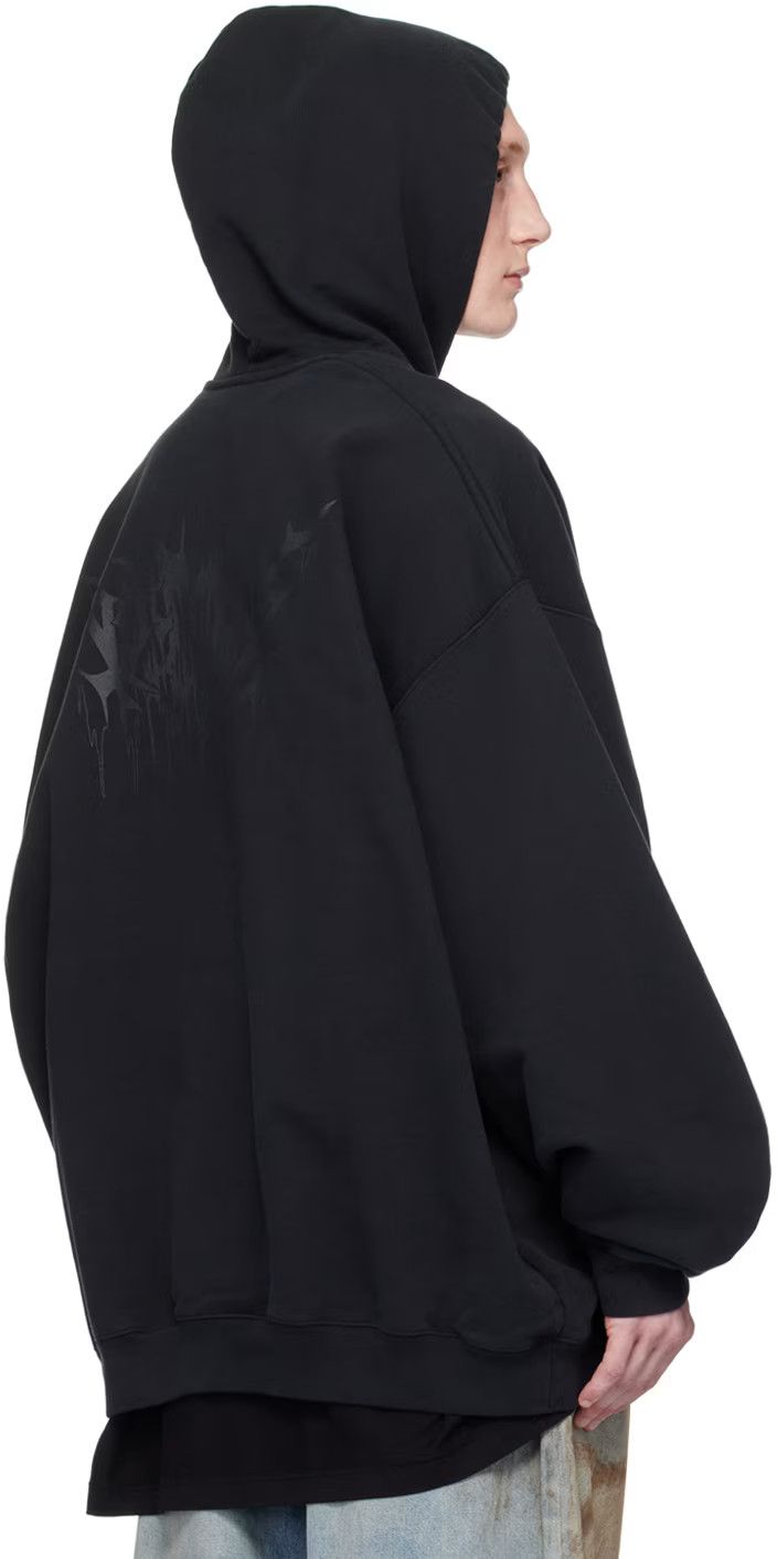 Vetements VETEMENTS Black Skull Metal Hoodie Size US M / EU 48-50 / 2 - 4 Thumbnail