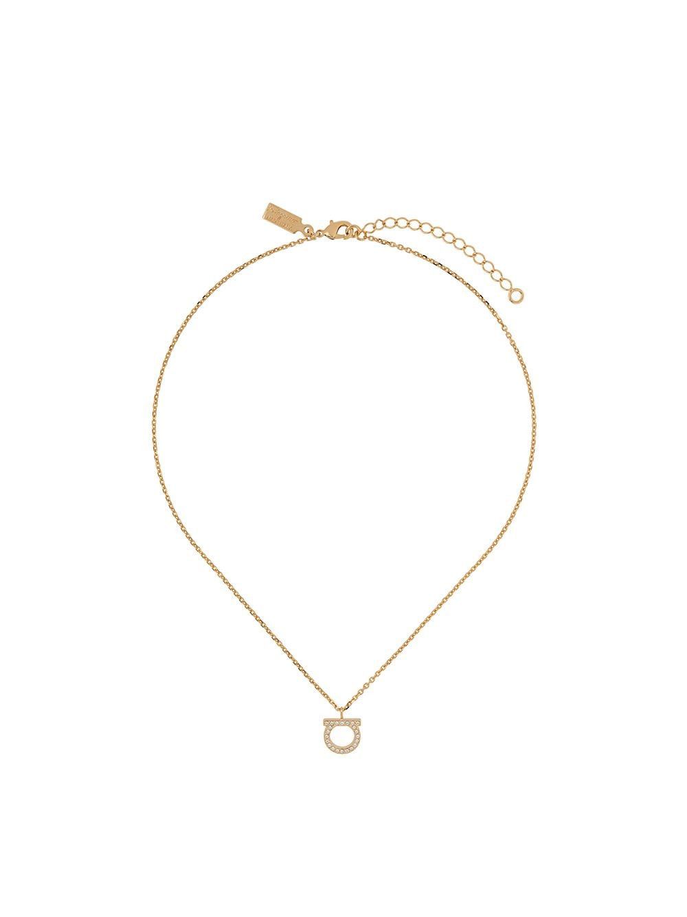 image of Salvatore Ferragamo Collana Neckle in Gold, Women's