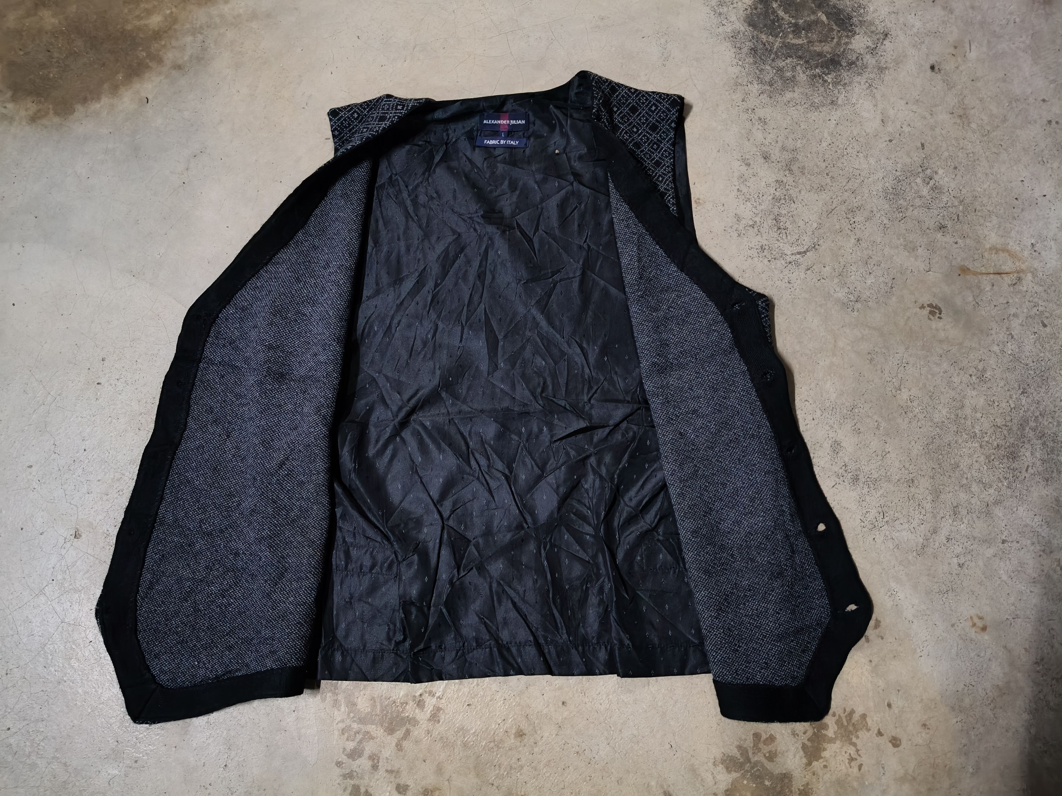 Alexander Julian × Designer × Vintage Alexander Julian Vest Size US L / EU 52-54 / 3 - 3 Thumbnail