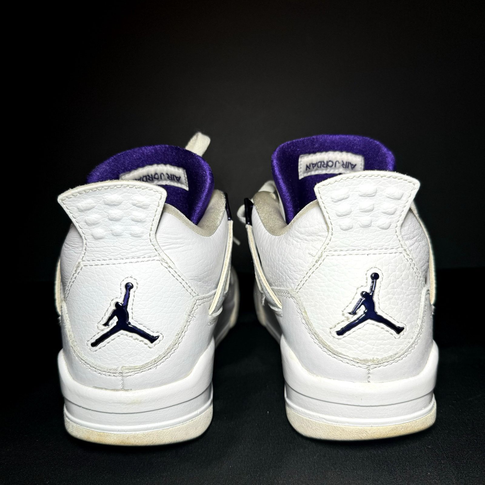 Jordan Brand × Nike Size 6 - Air Jordan 4 Retro GS Purple Metallic Men's Shoes Size US 6 / EU 39 - 6 Thumbnail