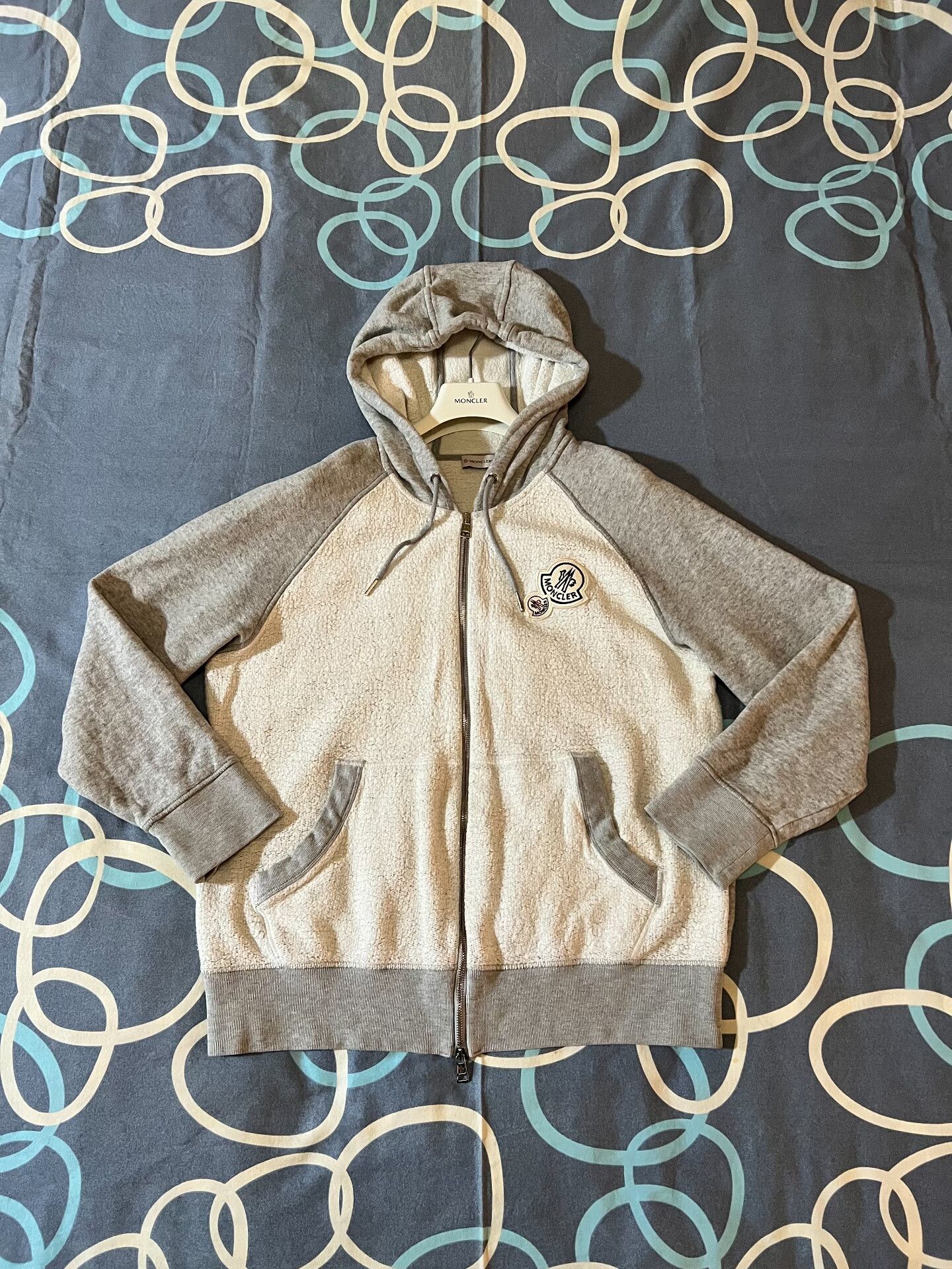 Moncler Moncler Commemorative Color Block Hooded Jacket Size L / US 10 / IT 46 - 1 Thumbnail