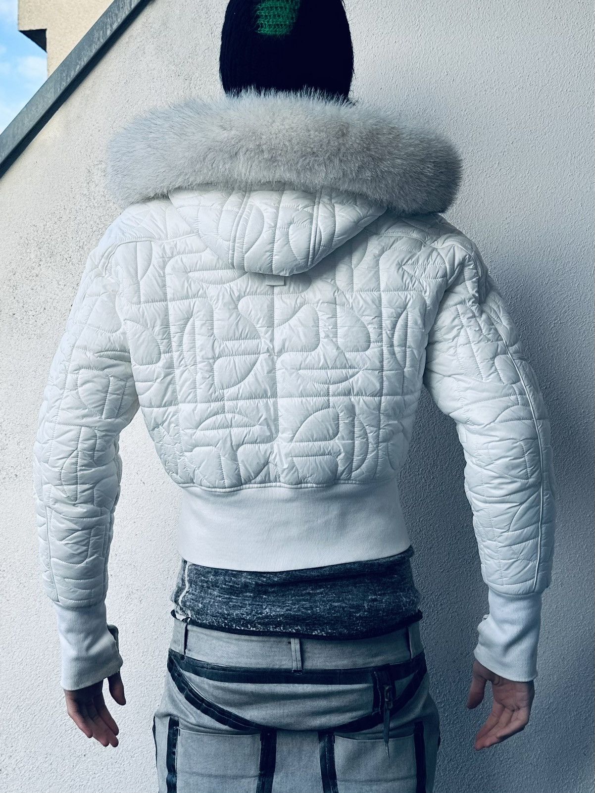Moose Knuckles × Telfar Telfar x Moose Knuckles FW21 Cropped Fox Fur Bomber Jacket Size US M / EU 48-50 / 2 - 2 Thumbnail