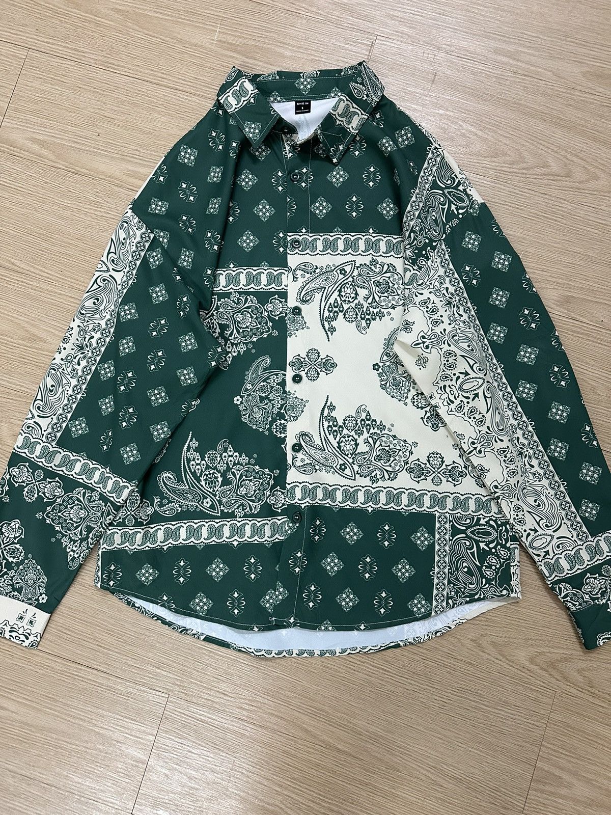Designer Rare And Beautiful Parody Kapital Bandana/Paisley Silk Shirt Size US S / EU 44-46 / 1 - 5 Thumbnail