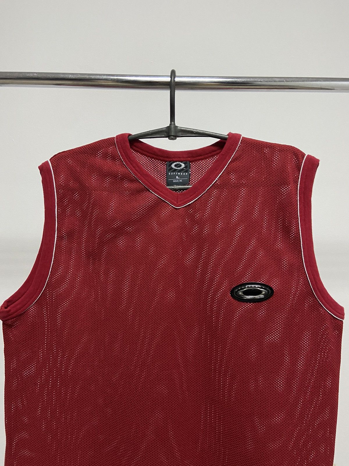 Oakley × Vintage Oakley Tank top sleeveless vest Mesh Vintage Small Logo Size US L / EU 52-54 / 3 - 2 Thumbnail