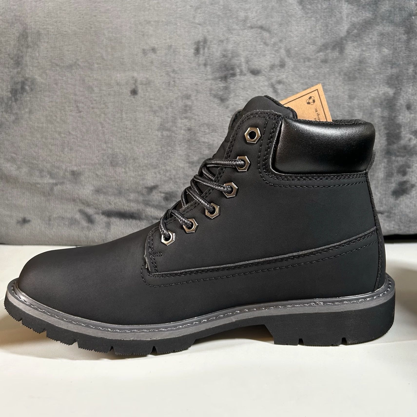 Vintage Hi-Tec Reznor Boots Mens Size 8.5 Black Soft Toe Workwear Casual Size US 9 / EU 42 - 3 Thumbnail