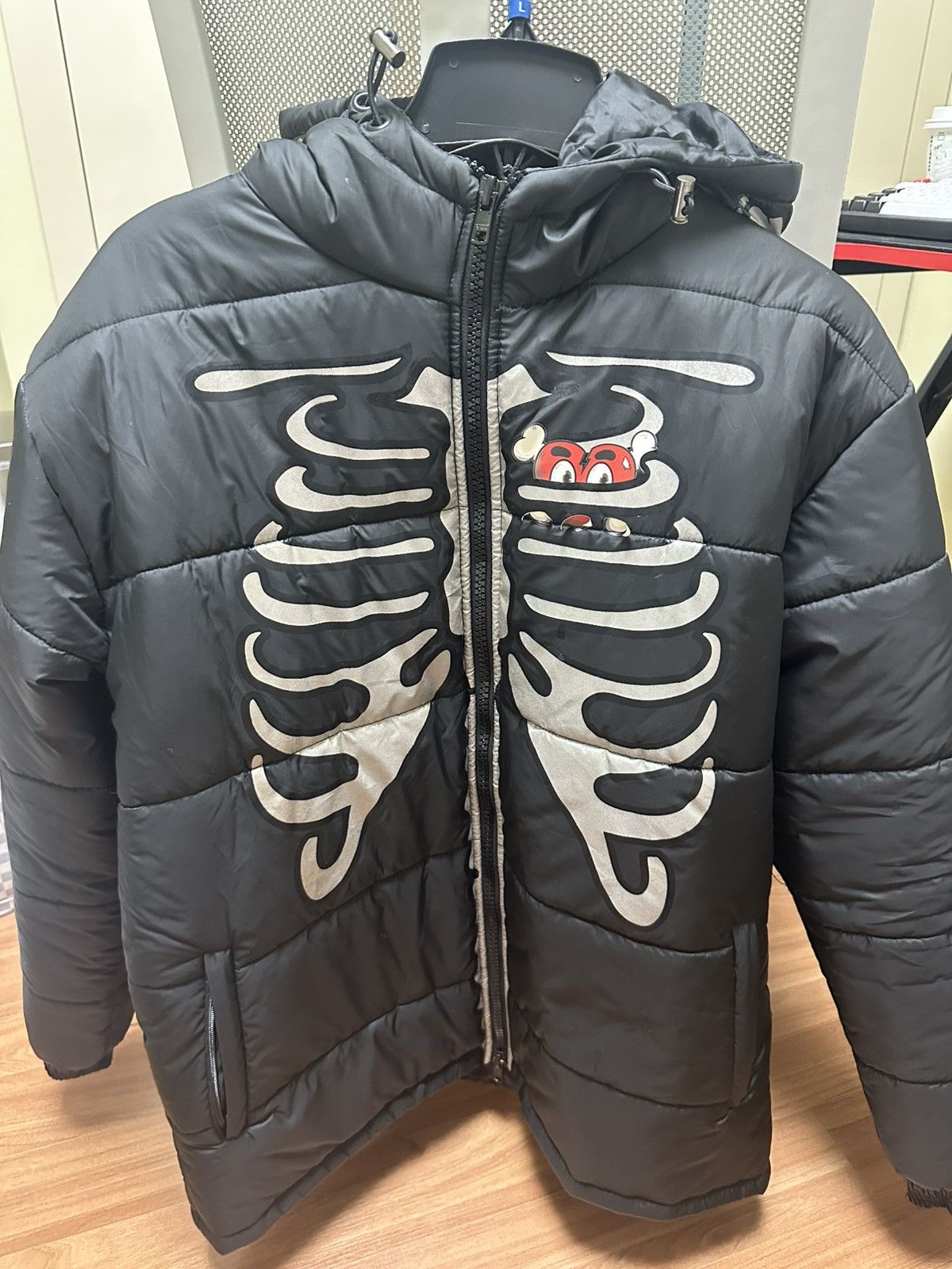 Glo Gang RARE GLO GANG SKULL PUFFER JACKET Size US M / EU 48-50 / 2 - 1 Thumbnail