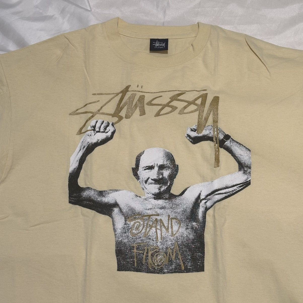 Stussy STUSSY 90s STAND FIRM TSHIRT TEE Size US XL / EU 56 / 4 - 2 Thumbnail