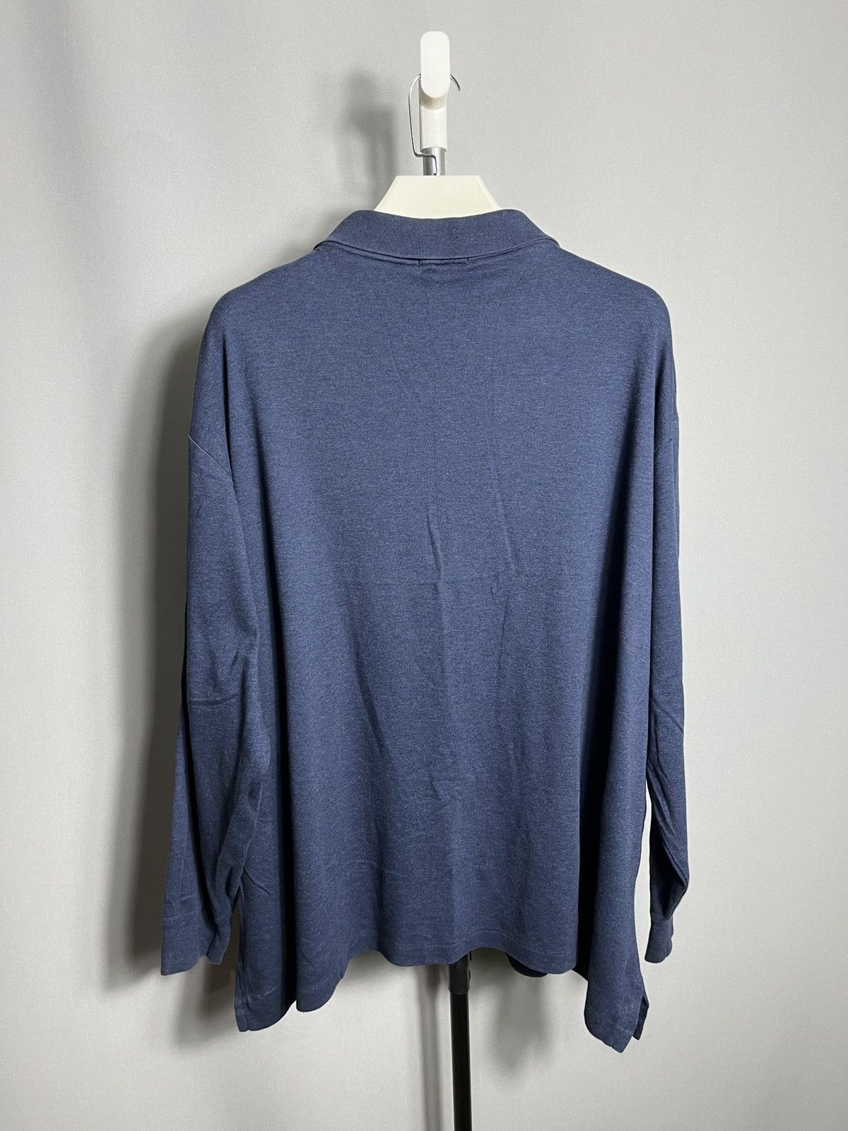 Polo Ralph Lauren × RRL Ralph Lauren Polo Ralph Lauren Shirt Mens Classic Fit Blue Long Sleeve Size US XXL / EU 58 / 5 - 8 Thumbnail