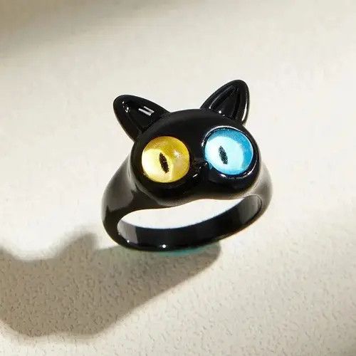 Jewelry Mizuho x Azumi Sweet Two Color Cat Eyes Ring Size ONE SIZE - 2 Thumbnail