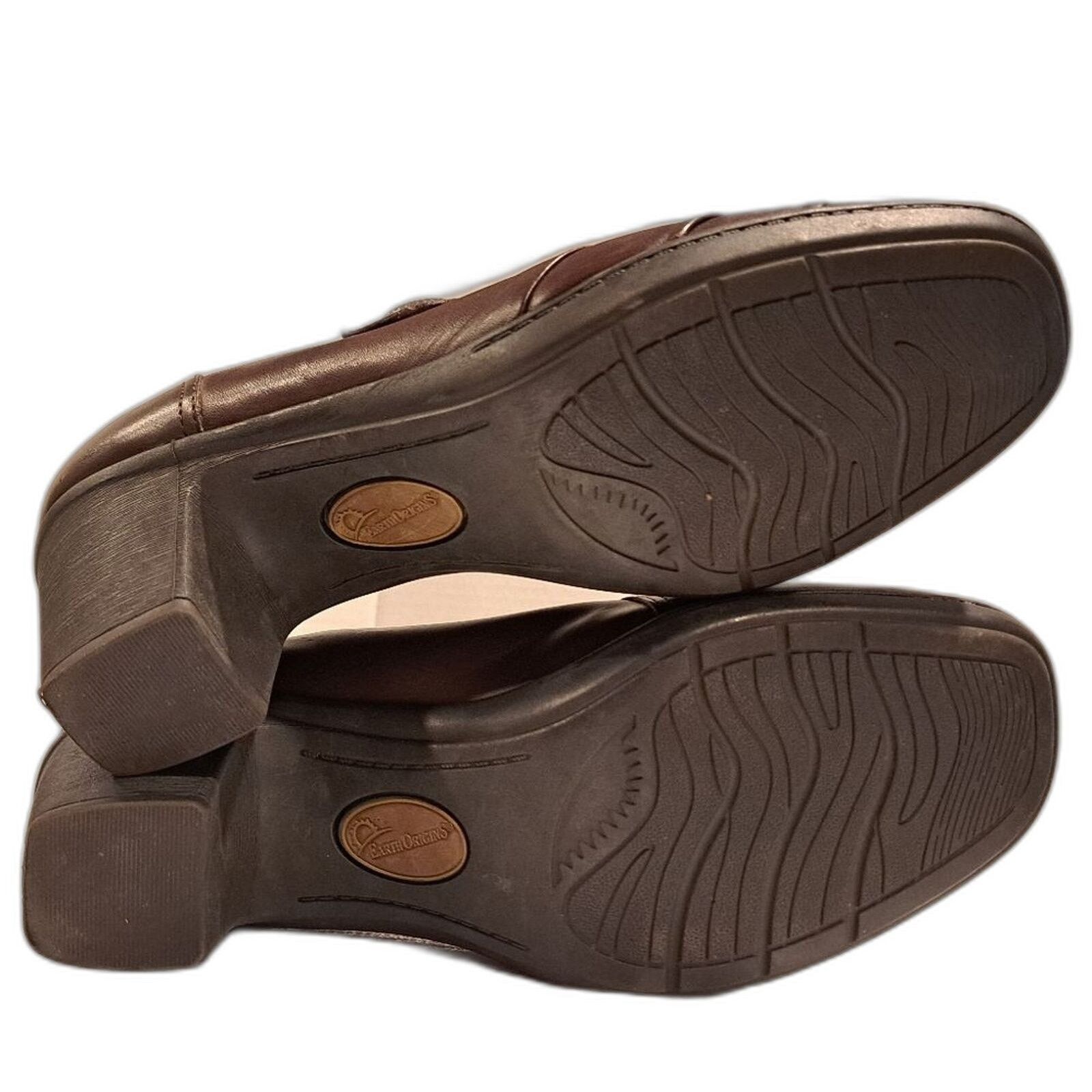 Other Earth Origins Marla 3 leather slip-on loafer heels shoe 10 M Size US 10 / IT 40 - 6 Thumbnail