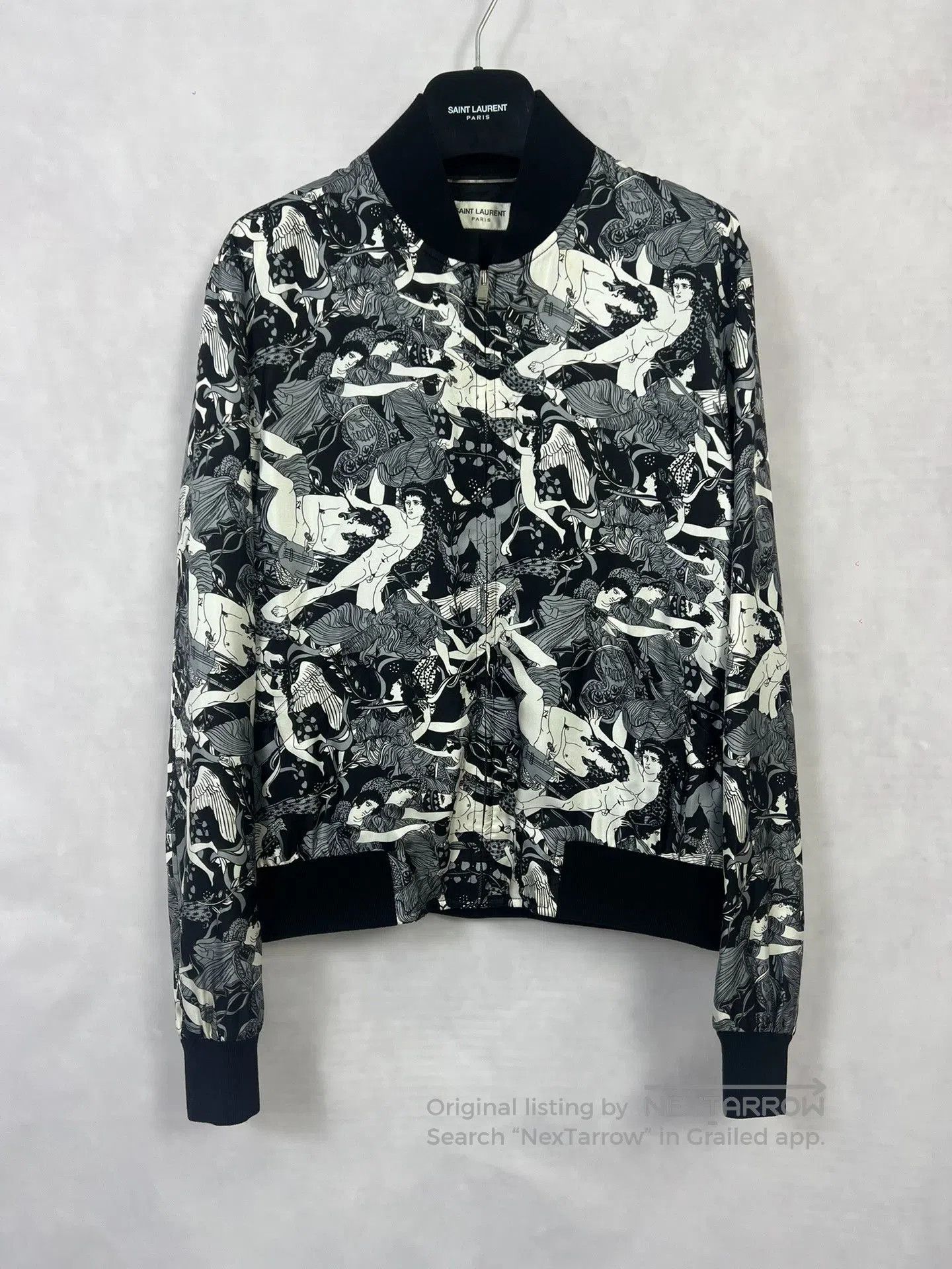 Saint Laurent Paris Saint Laurent Greek Mythology Print Jacket. Size US M / EU 48-50 / 2 - 1 Thumbnail