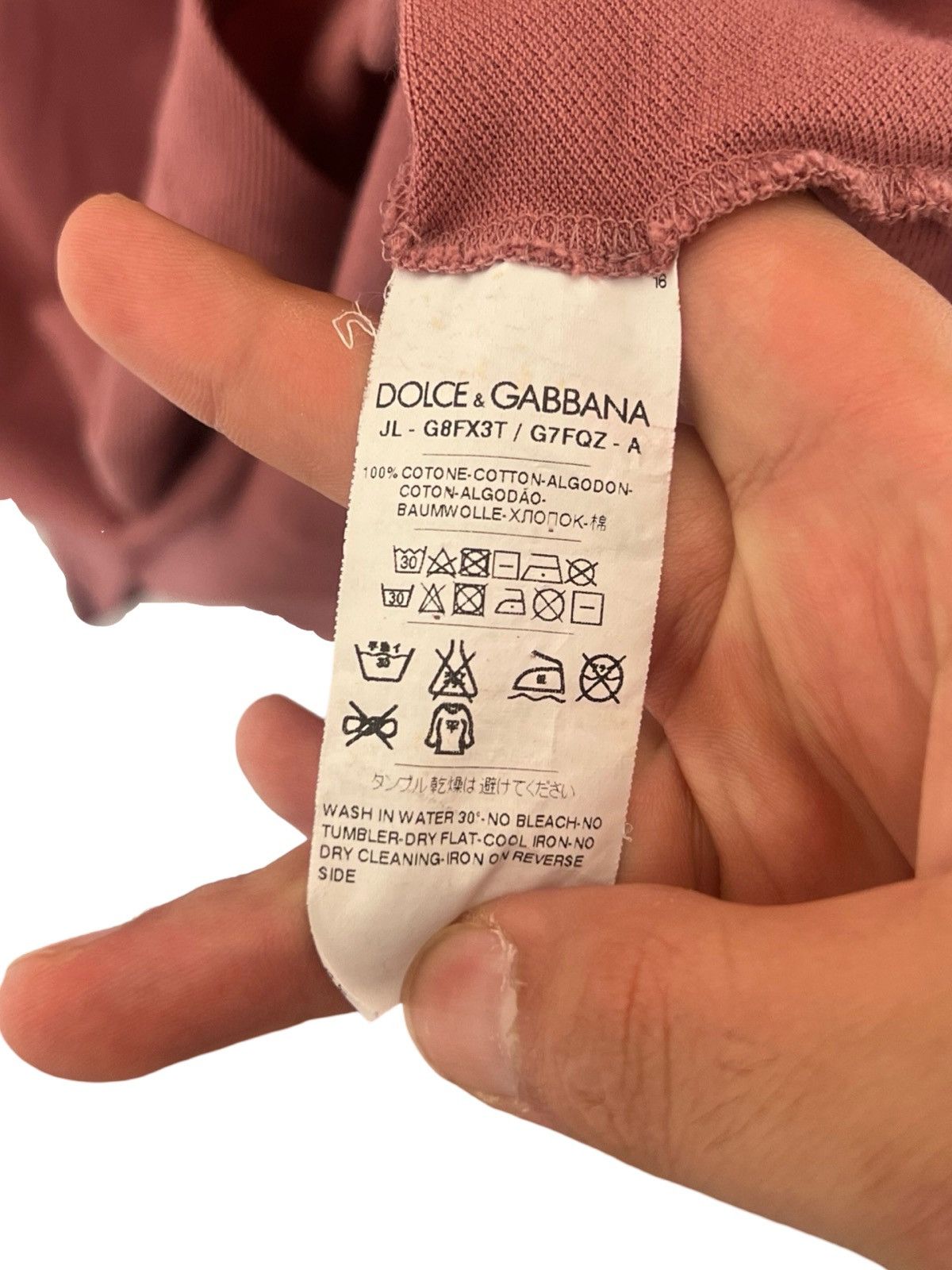 Dolce & Gabbana Dolce & Gabbana Polo Size US M / EU 48-50 / 2 - 5 Thumbnail