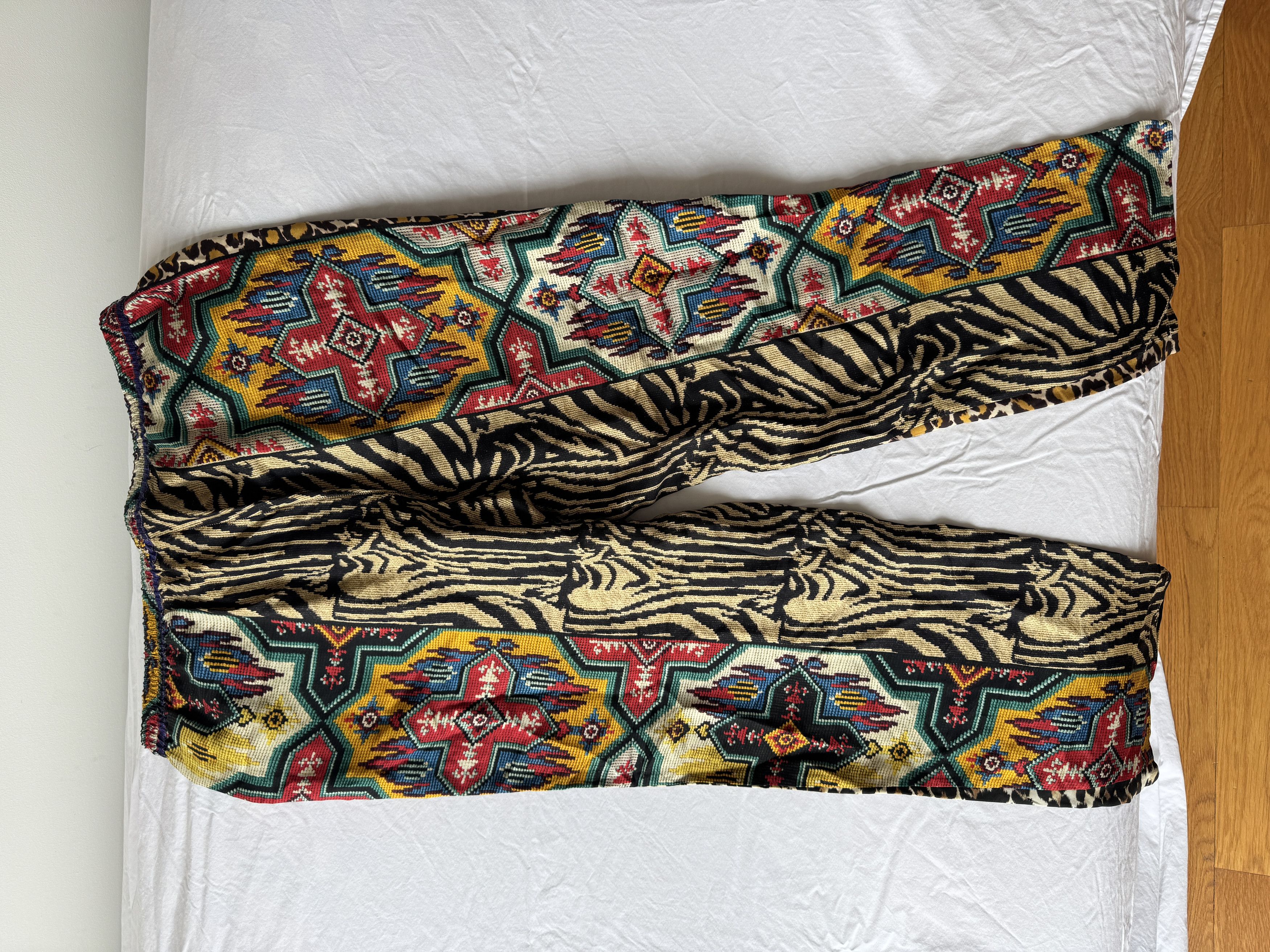 Pierre-Louis Mascia Silk Trousers Size US 34 / EU 50 - 8 Thumbnail