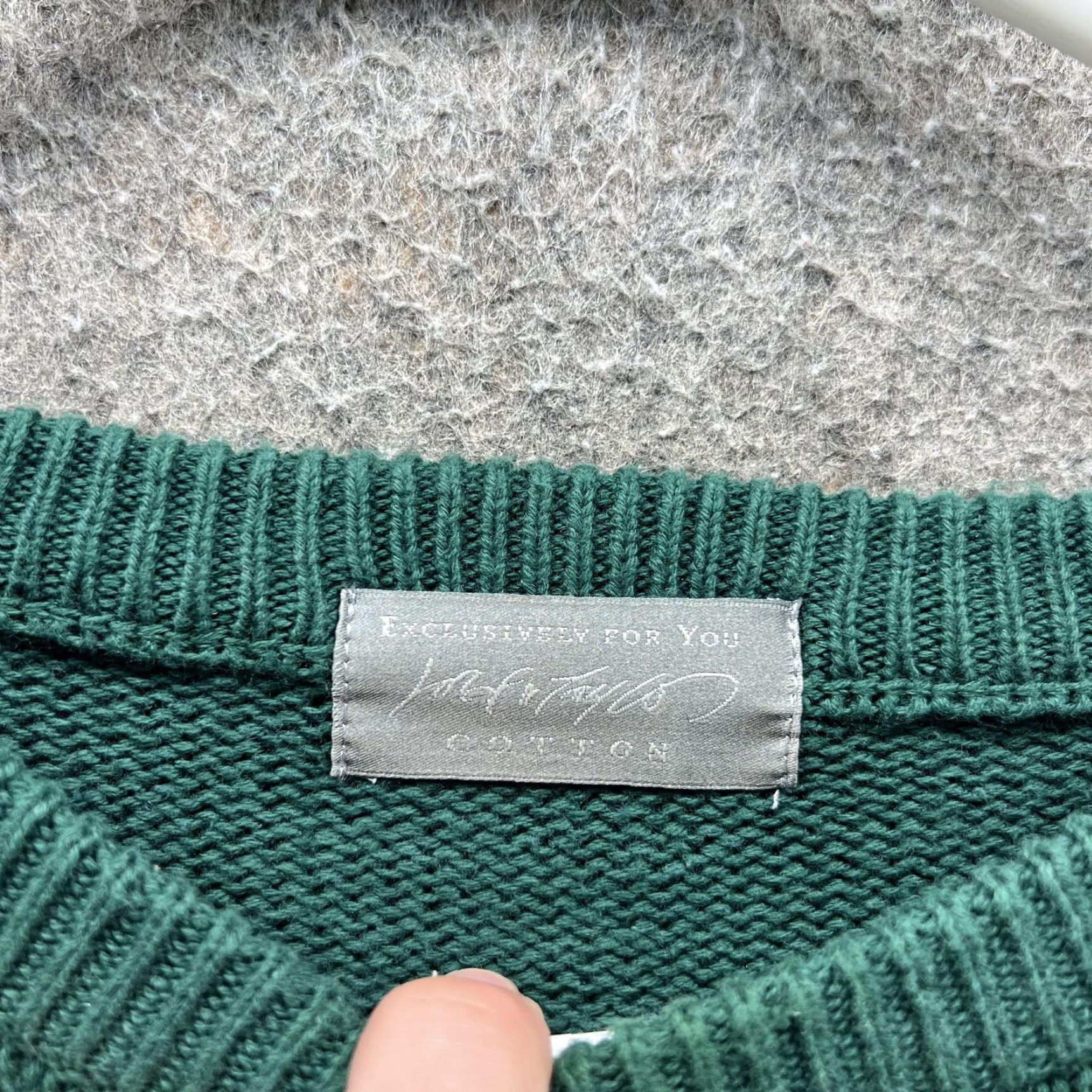 Lord & Taylor VINTAGE Lord & Taylor Golf Sweater Mens L Green Argyle Crewneck Pullover Graphic VTG Size US L / EU 52-54 / 3 - 4 Thumbnail