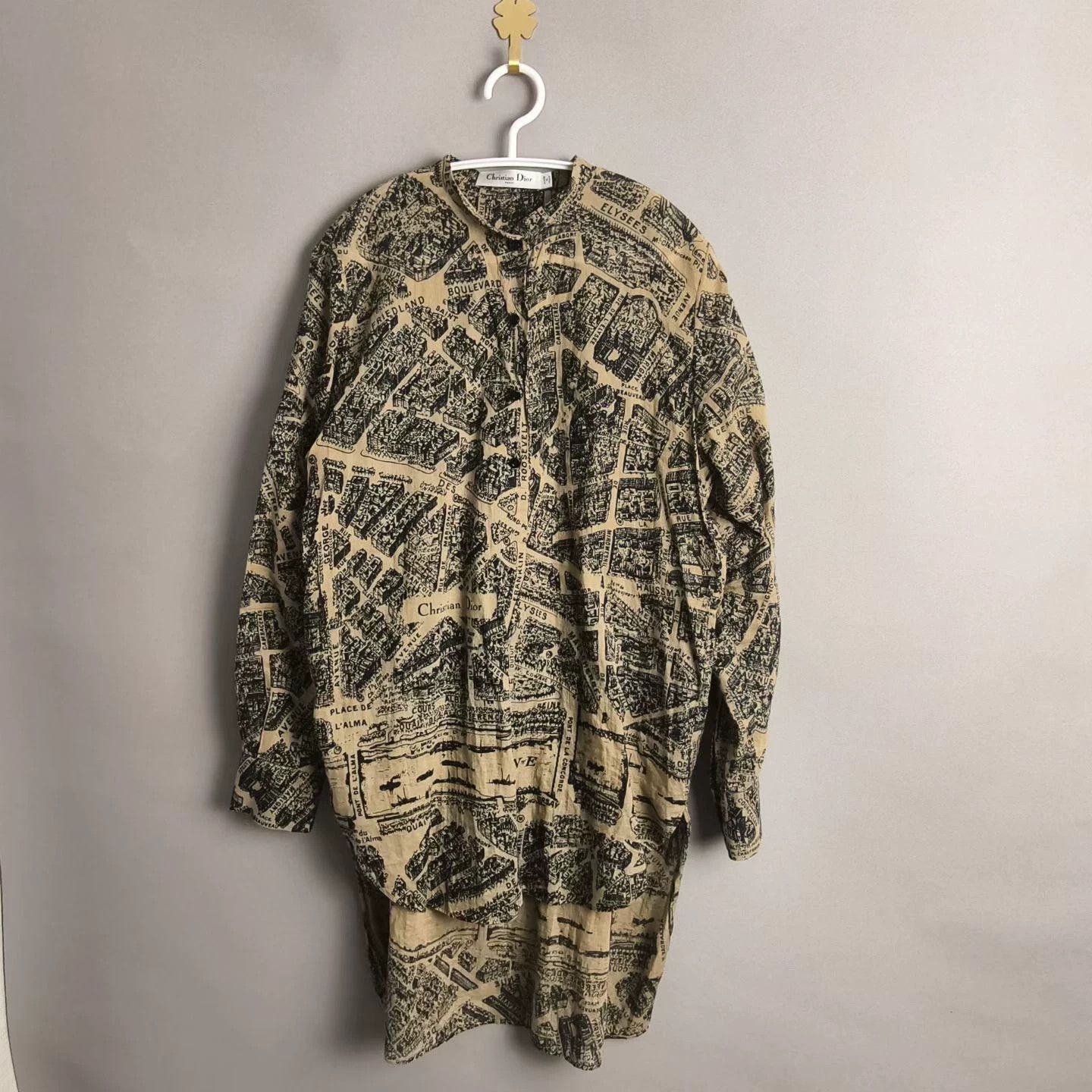 Dior Dior Paris Map Knit Shirtdress 34 99 Size XS / US 0-2 / IT 36-38 - 1 Thumbnail