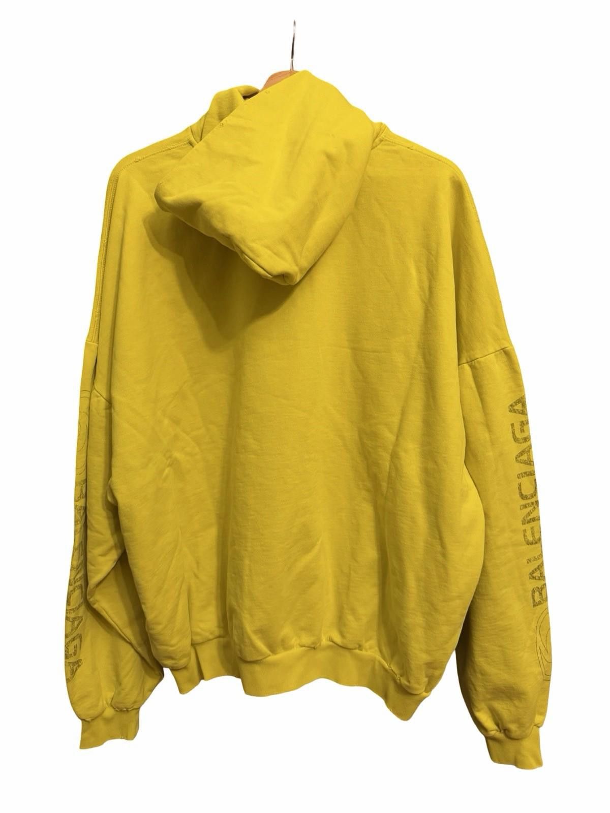 Balenciaga Balenciaga Surfer Hoodie Yellow Size 2 Fits L New $1250 Size US L / EU 52-54 / 3 - 2 Thumbnail