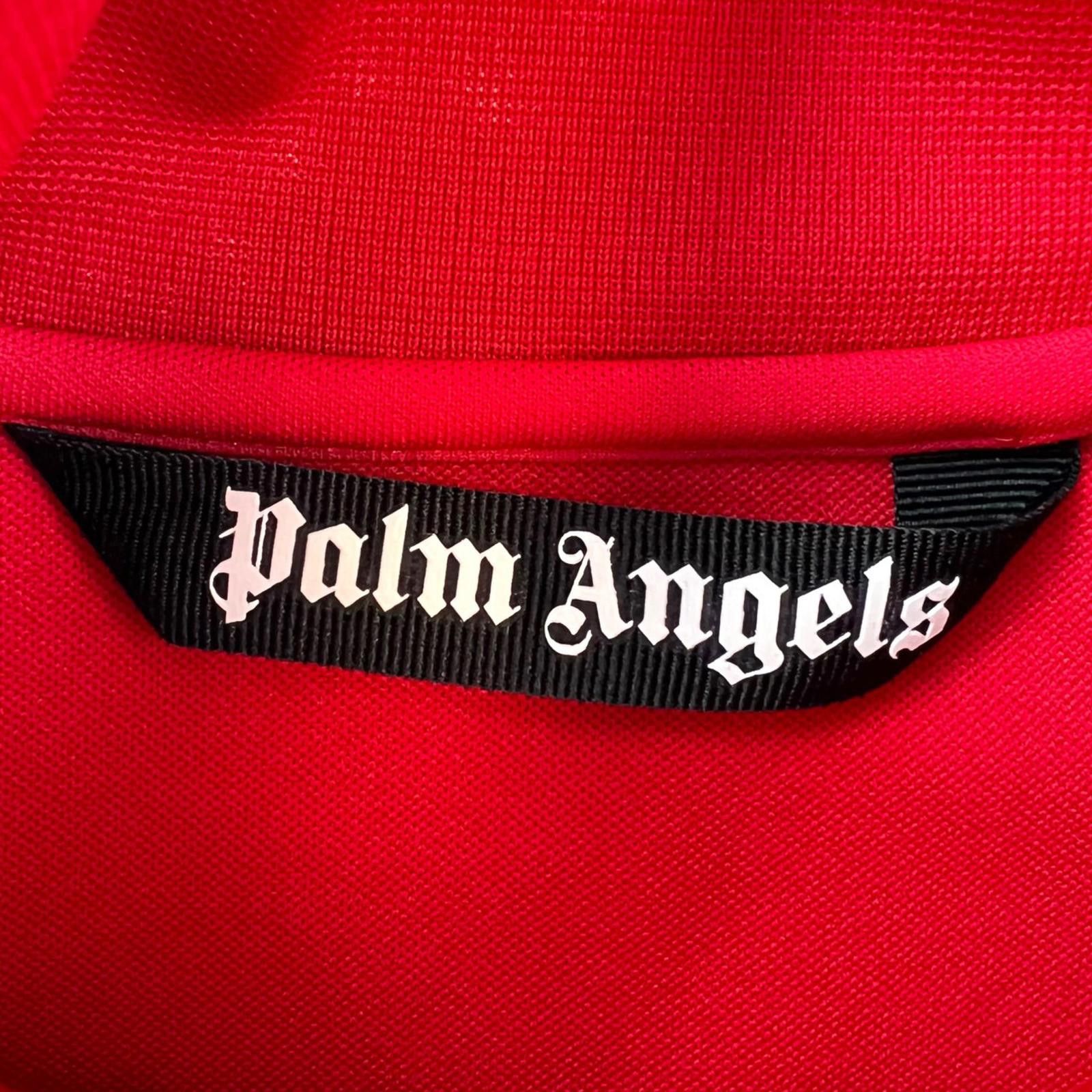 Palm Angels Palm Angels Red & White Track Jacket Size US M / EU 48-50 / 2 - 5 Thumbnail