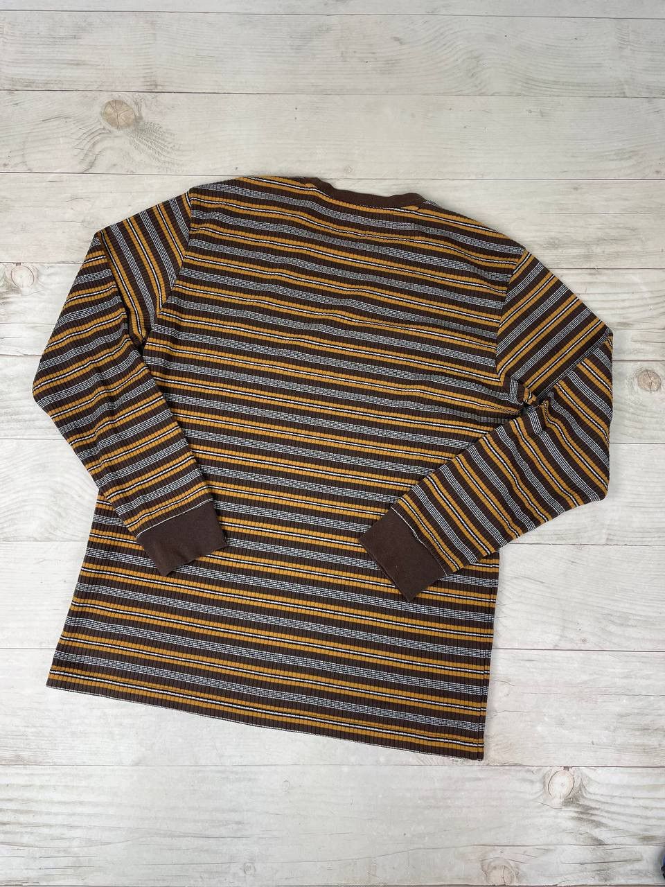 Supreme Supreme Raised Stripe Long Sleeve T Shirt Size US XL / EU 56 / 4 - 7 Thumbnail