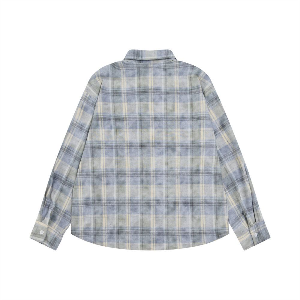Japanese Brand × Vintage American retro plaid casual long-sleeved shirt Size US M / EU 48-50 / 2 - 2 Thumbnail