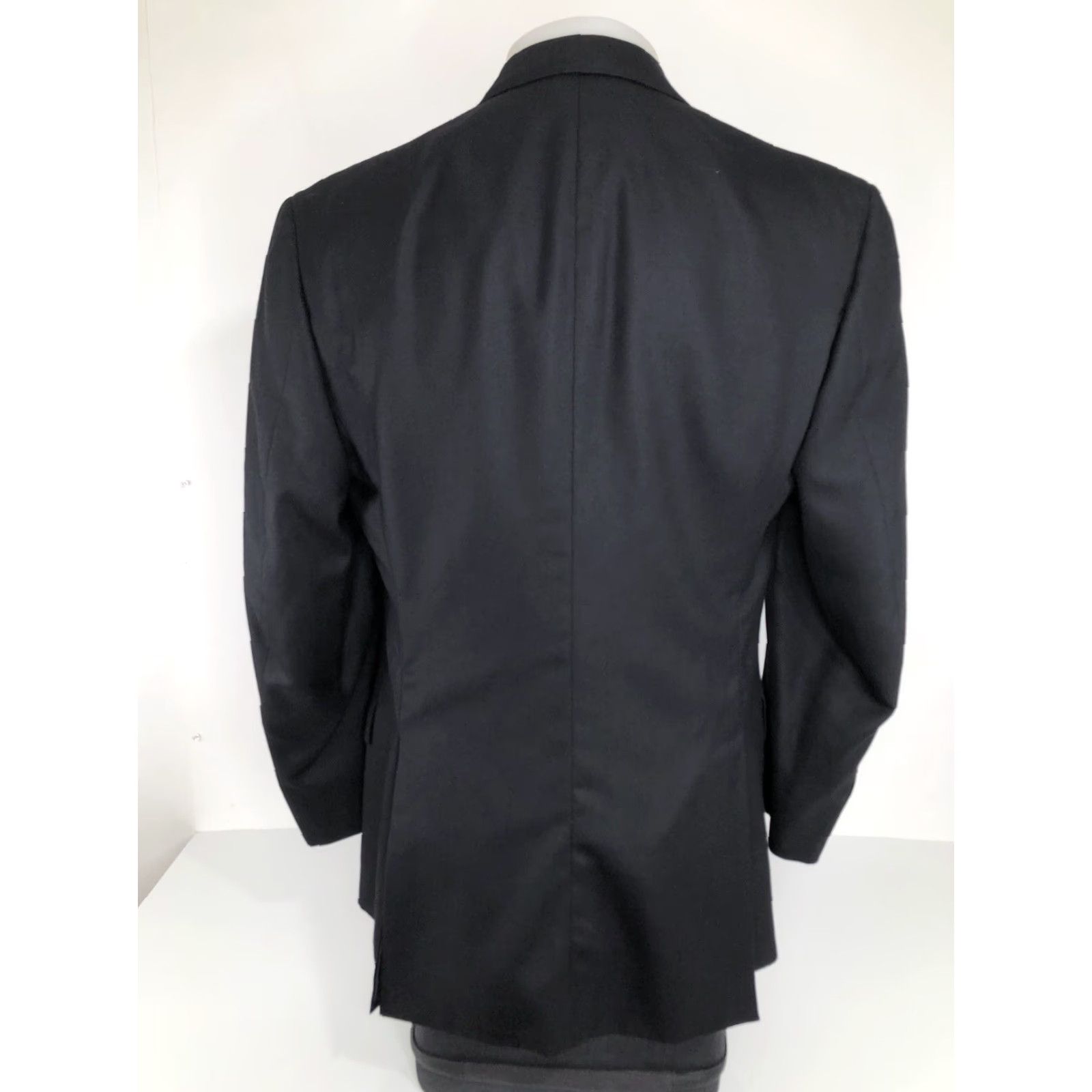 Brioni BRIONI / Bashford Blazer Jacket Wool 3 Button 42R Black Men Blazer Italy VN48 Size 42R - 4 Thumbnail